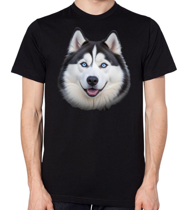 

Husky T-Shirt Men Women Unisex Dog Top XL