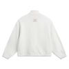 Li-Ning Sports Lifestyle Series Letter Zipper Stand Collar Versatile Loose Sweatshirt Women sweatshirt AWDW278-1