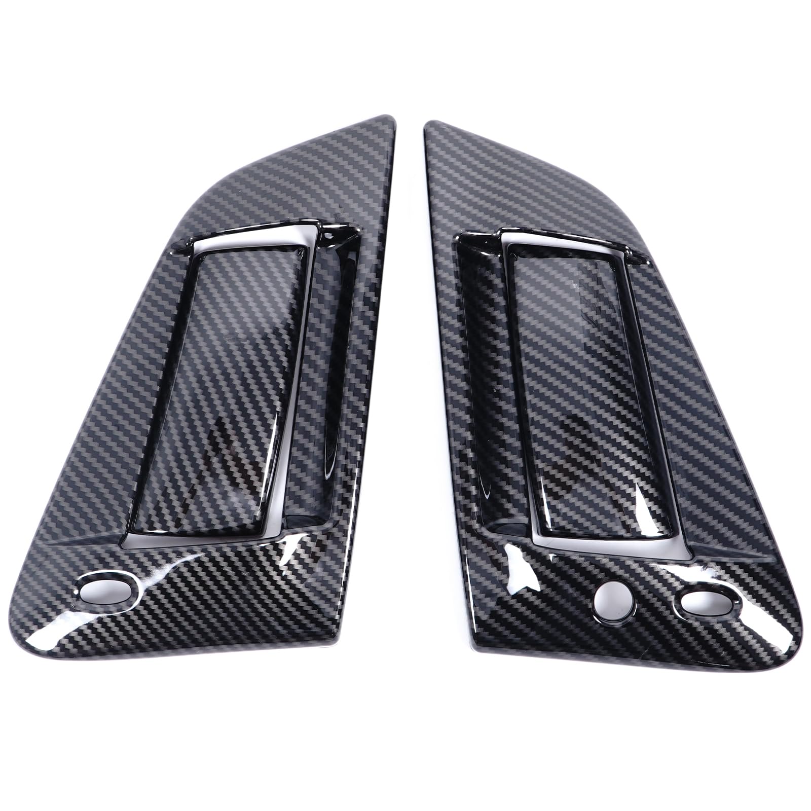 

Hcilloend Door Handle Covers for Nissan Fairlady Z Outer Door Knob Adhesive Exterior Easy Custom Set Fiber Drive Z34, Handles, ABS, Type, Parts,