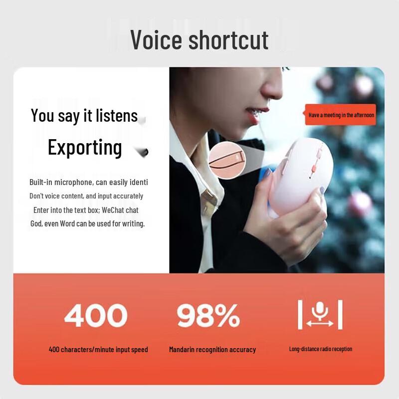 Lenovo Xiaoxin Smart Voice Wireless Mouse