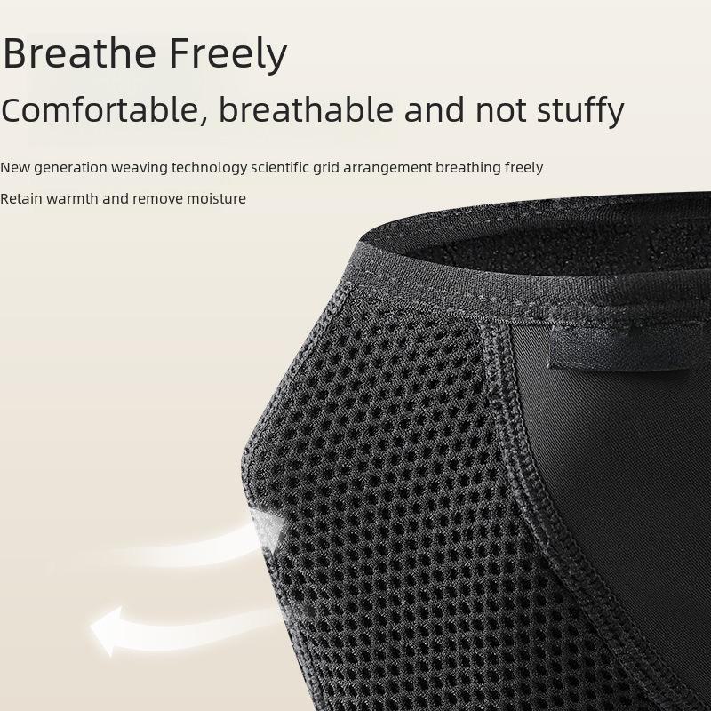 DKZ25 Men's Winter Velvet Windproof Cycling Mask with Ear & Neck Protection