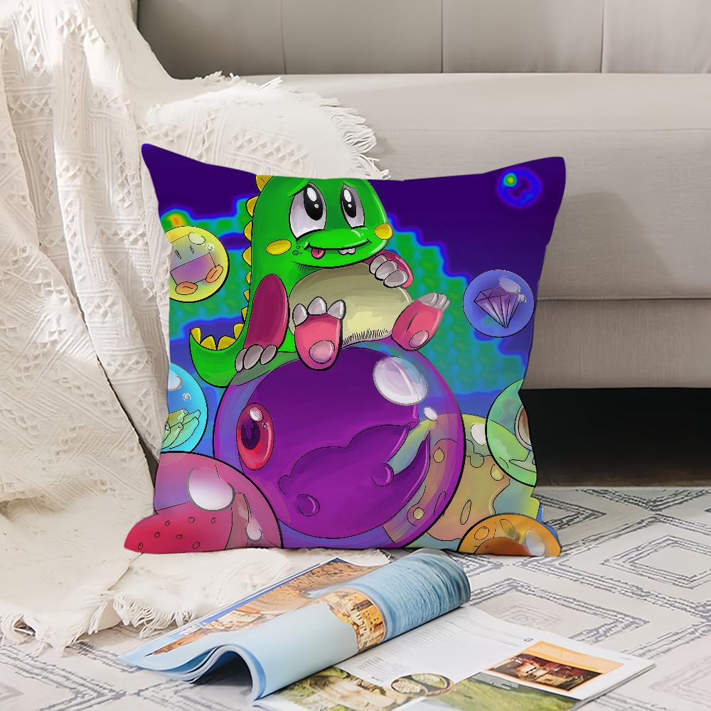 Cartoon Cute B-Bubble B-Bobble Pillow Case Office Cushions Suitable For Sofa Car Bedroom Decorative Cushion Cover