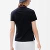 FILA Solid Color Sports Casual Short Sleeve Polo Shirt Women tops Legendary-Blue F11W221104FNV