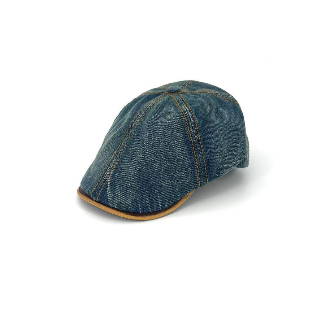 Women's Trendy Retro Denim Flat Cap - Newsboy/Beret Style Hat 2026