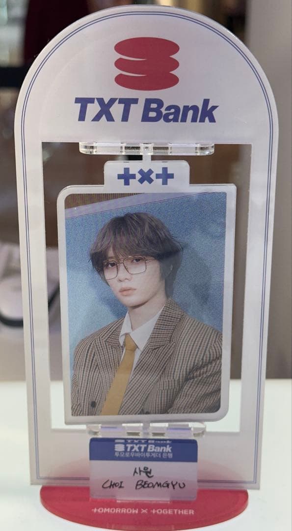 [Б/У] TXT Туба Морской волны Поп-ап Поворотный Бёмгю Акриловая подставка