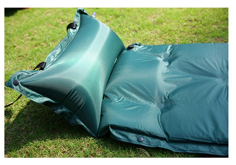 Automatic Inflatable Camping Mat - Moisture-Proof Travel Mattress