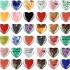 Natural Rose Quartz Heart-Shaped Crystal Gemstone - 2cm Polished Palm Stone