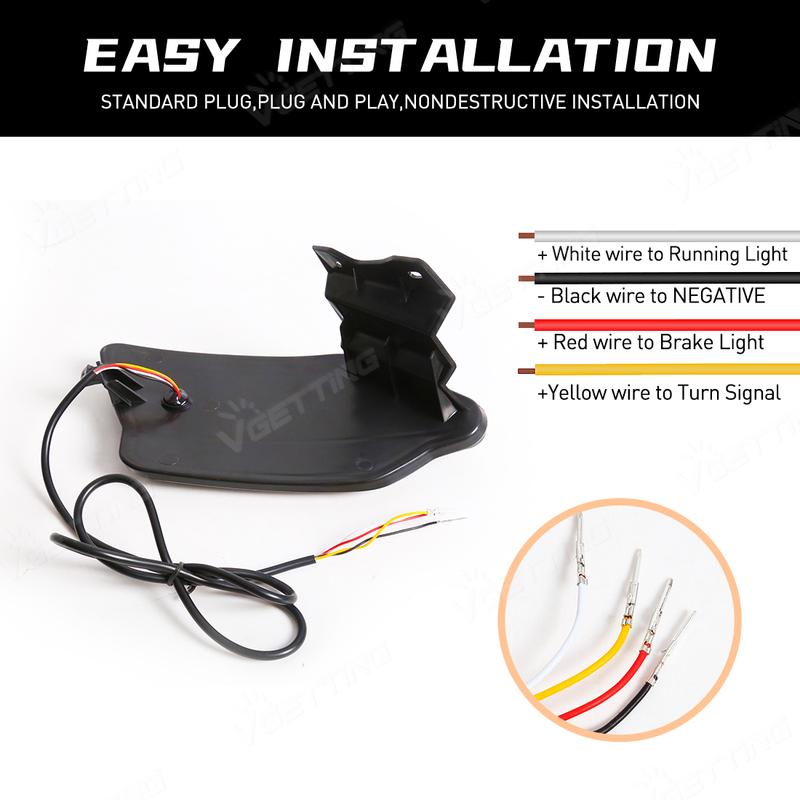 LED Rear Bumper Reflector Lights For Toyota RAV4 2013 2014 2015 Running Brake Lamp Dynamic Flowing Turn Signal Car Accessories