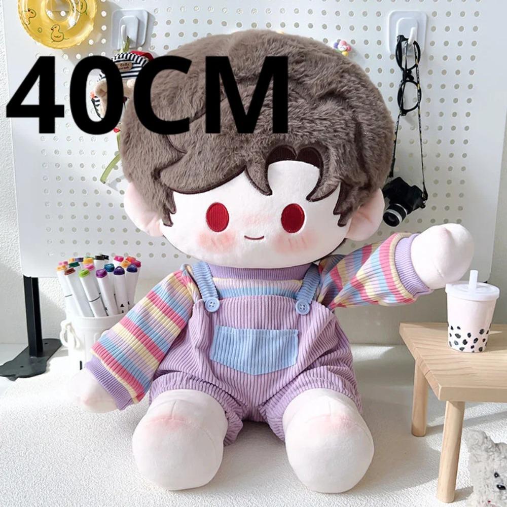40cm Cotton Doll Rainbow Clothes Love and Deepspace Xavier Zayne Rafayel Ralayo Sylus T-shirt Strap Pants Stuffed Toy