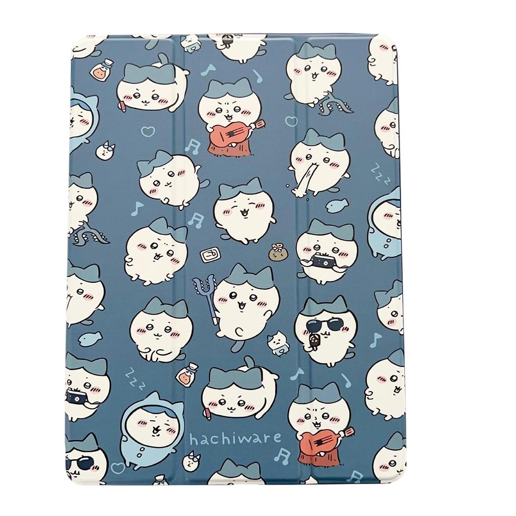 Cartoon Leather Case for iPad 10.2 (3rd/4th Gen) with Pencil Slot, Also Fits iPad Air 5, Mini 5/6 - Full Coverage Protection