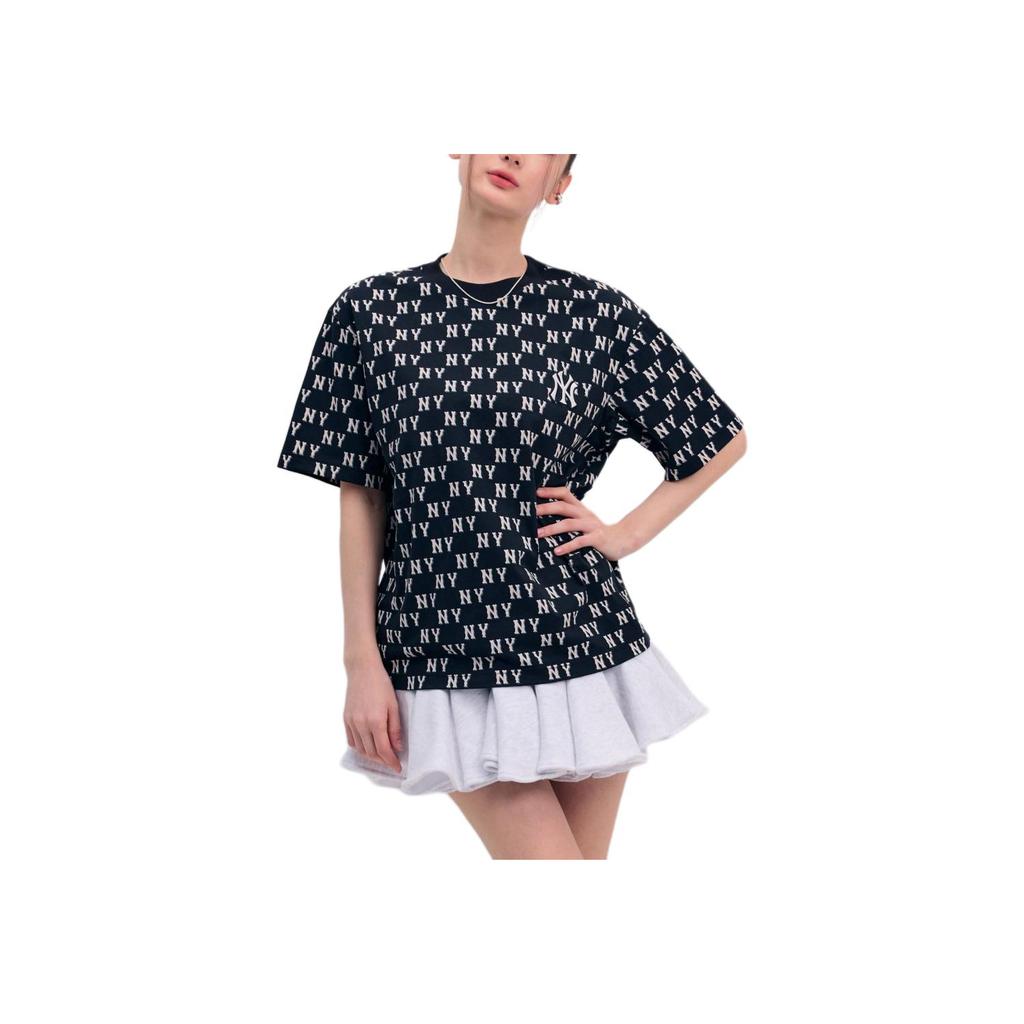 New MLB New York Yankees SS24 T Shirt Unisex Black 3ATSM0843-50BKS