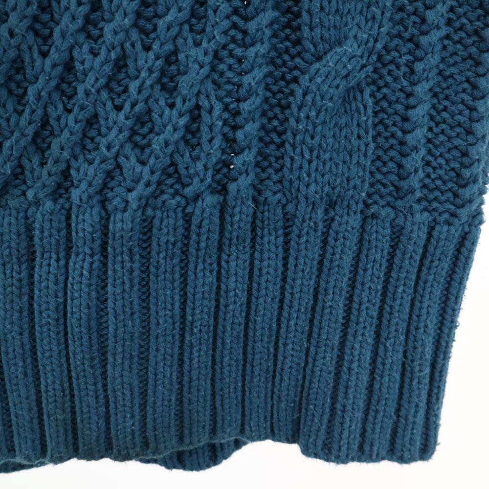 ACNE Long Sleeve Sweater M Blue Green Knit Women Used