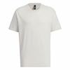 Cotton Sports Casual Short Sleeve T-Shirt Men Tops Talc IY8021