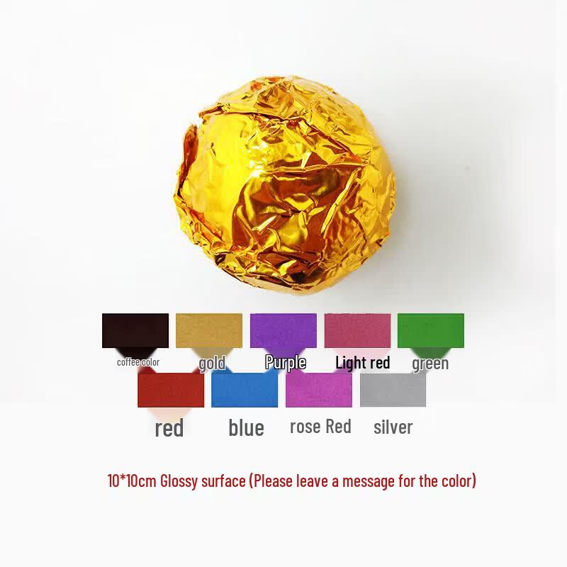 Food Grade Gold Aluminum Foil Wraps