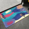 Diatom mud toilet absorbent anti slip pad, bathroom floor mat, waterproof kitchen floor mat at the bathroom entrance