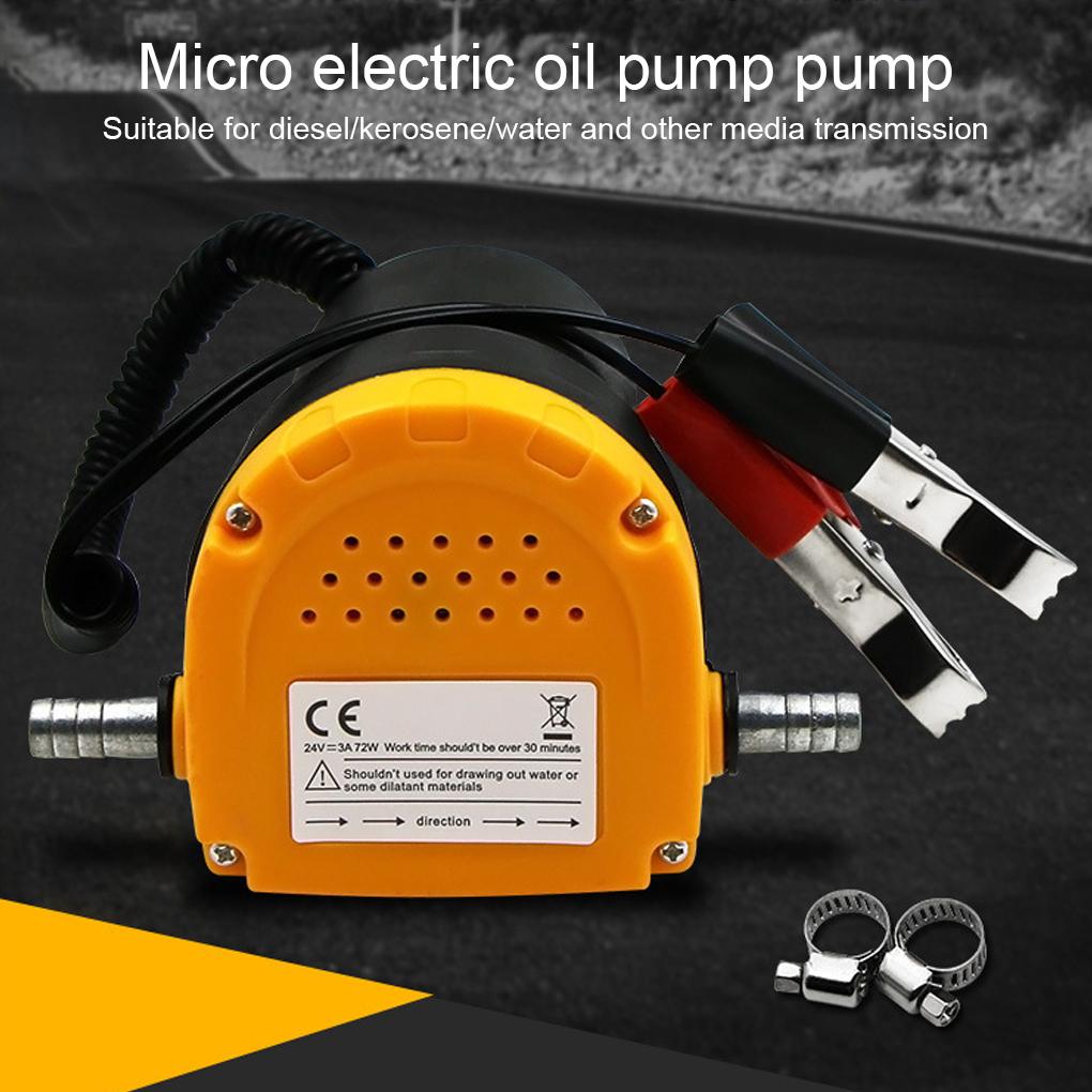 Practical Electric Car Oil Pump - Corrosion Resistant And Easy-to 12V24V Car Oil Pump Easy To
