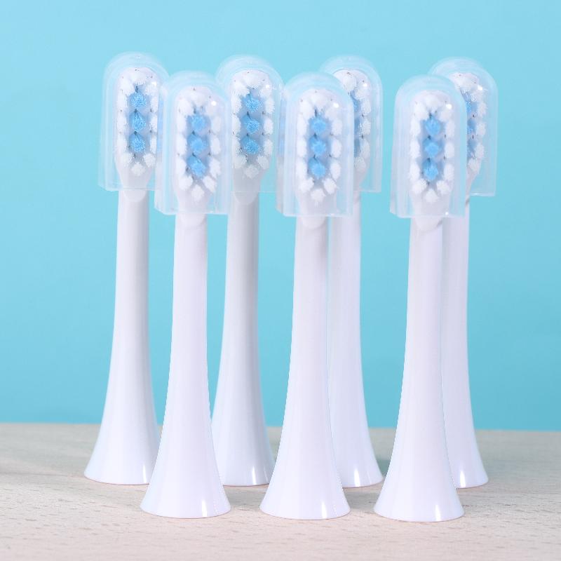 2/4/7Pcs Xiaomi Mijia T302/T501 Sonic Smart Electric Toothbrush Head Dupont Brush Head Oral Hygiene Spare Pack Replacement Parts