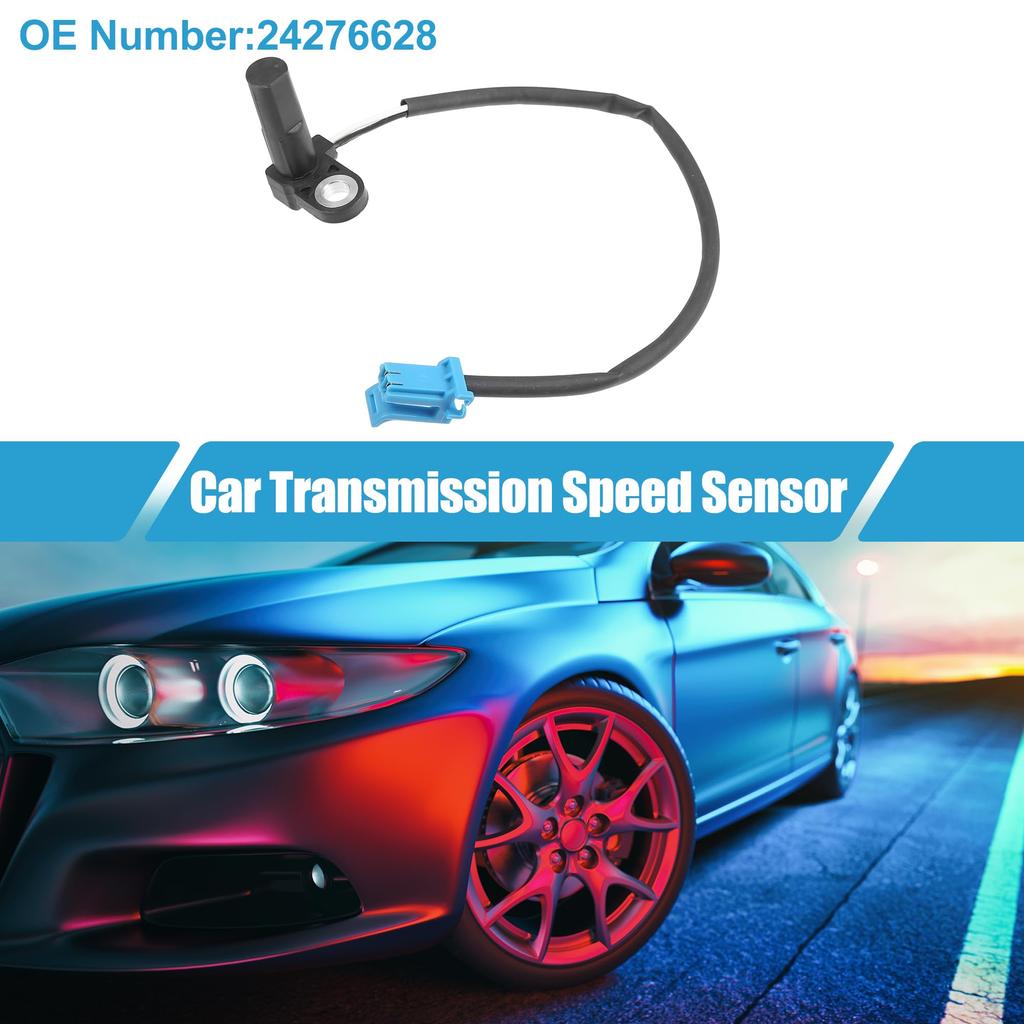 ABSOPRO Replacement Transmission Speed Sensor 24276628 for Buick Cascada Black No. 2016, Plastic,
