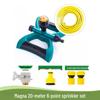 360° Rotating Garden Sprinkler for Lawn, Flower Watering, and Roof Cooling