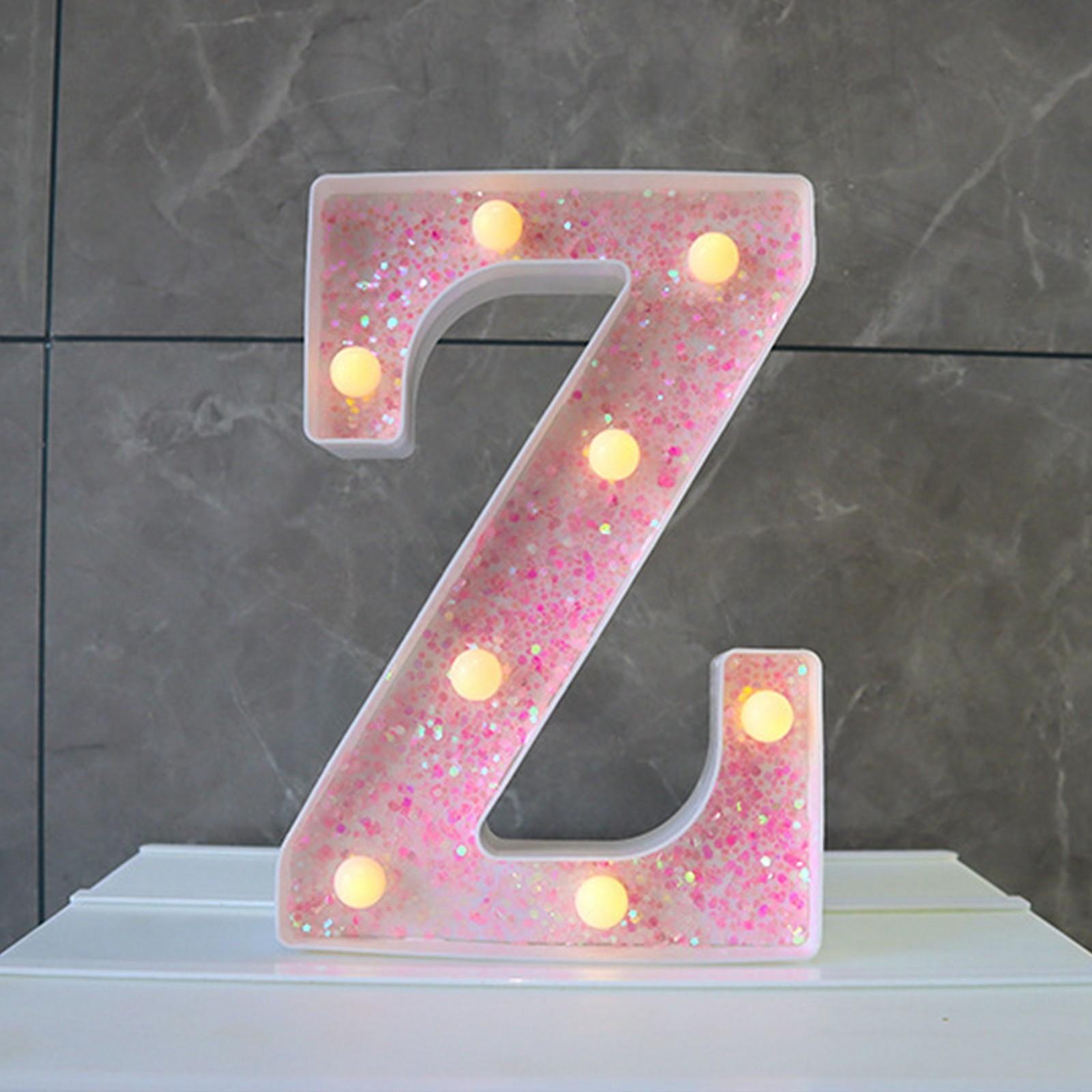 

Підсвічування, рожеві літери, блиск, алфавіт, літера, знак, живлення від батареї для нічника, день народження, весілля, дівчата, подарунки, домашній бар, різдвяні прикраси One Size