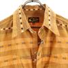 Indian Toyo Enterprise Border Pattern Short Sleeve Western Shirt M Men's Used