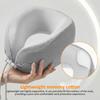 U Shaped Memory Foam Neck Pillows Soft Travel Massage Adjustable Flight Pillow for Sleeping Airplane Car Office Home