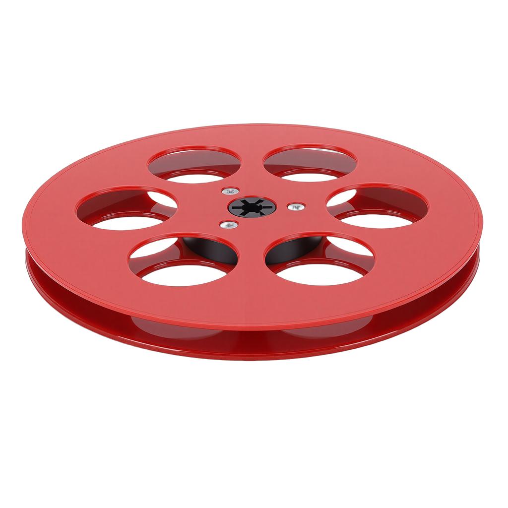 1Celsius4 7 Inch Empty Tape Reel Fit for   Studer Reel to Reel Take Up Reel with 6 Holes NAB Hub Replacement Opening Machine Part