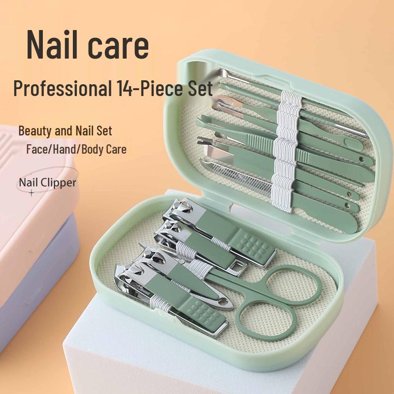 Stainless Steel Nail Clippers Manicure Set