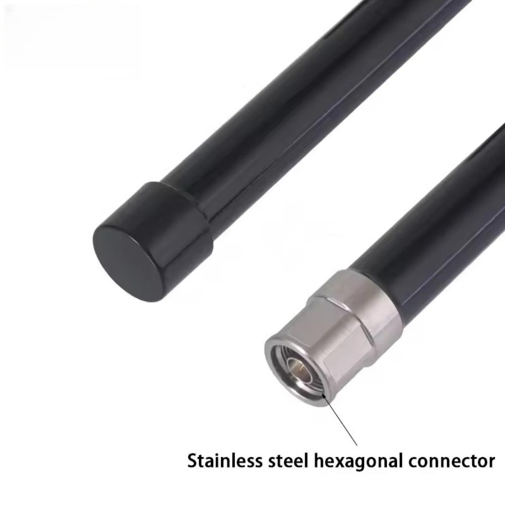Long Distance Outdoor Antenna 150mm 5 DBI Gain Stainless Steel Waterproof with Type N Male Connector 700 2700 MHz