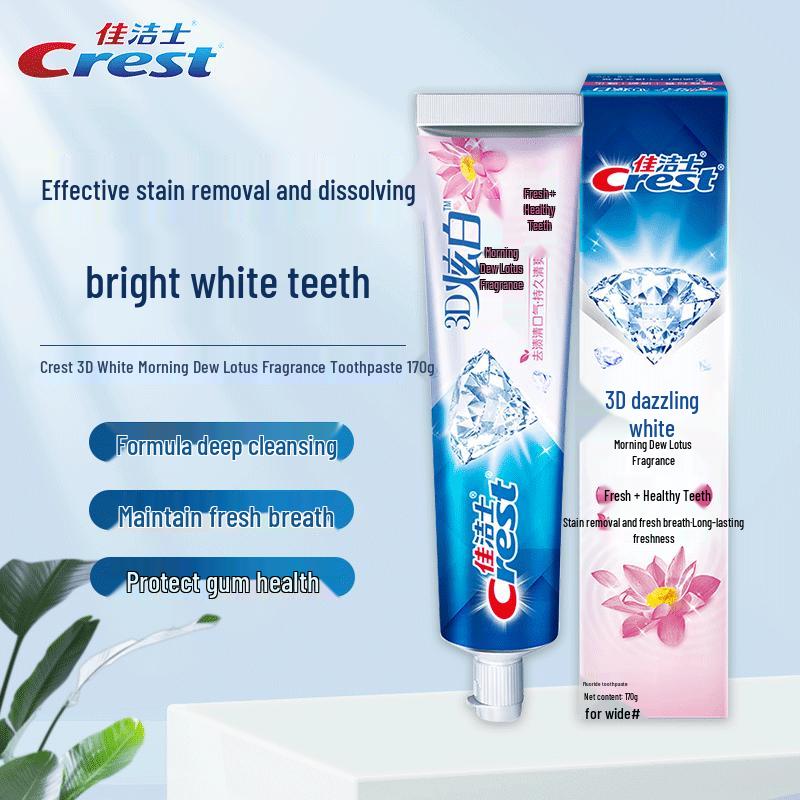 

Crest 3D White Morning Dew & Lotus Toothpaste