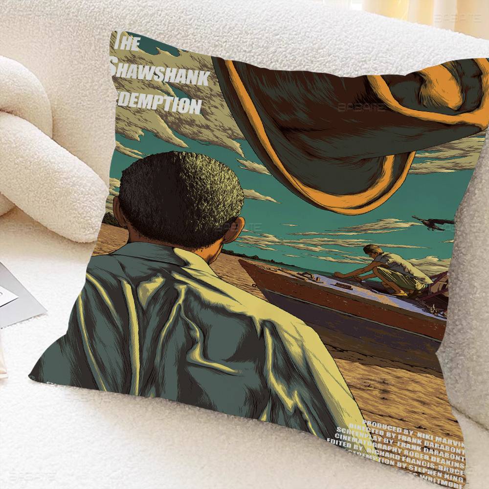 Movie The Shawshank Redemption Personalized Pillow Dust Cover Bedroom Kids Party Decoration Pillowcase Birthday Children Gift