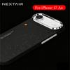 NEXTAIR Pouzdro z uhlíkových vláken Pro iPhone 17 Air Kevlar Bezdrátové nabíjení Zadní kryt Pouzdro pro iPhone 17 AIR
