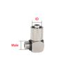 M5/M3/M6/M4 PL M3/M4/M5 SMC Type Quick Twisting Joint Pneumatic Fitting PC Mini Metal Locking Brass Straight Elbow Tee Hose