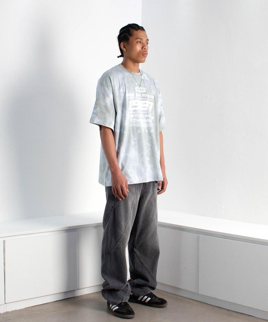 MIXXJ Tiedye 1980 Tee [Gray]