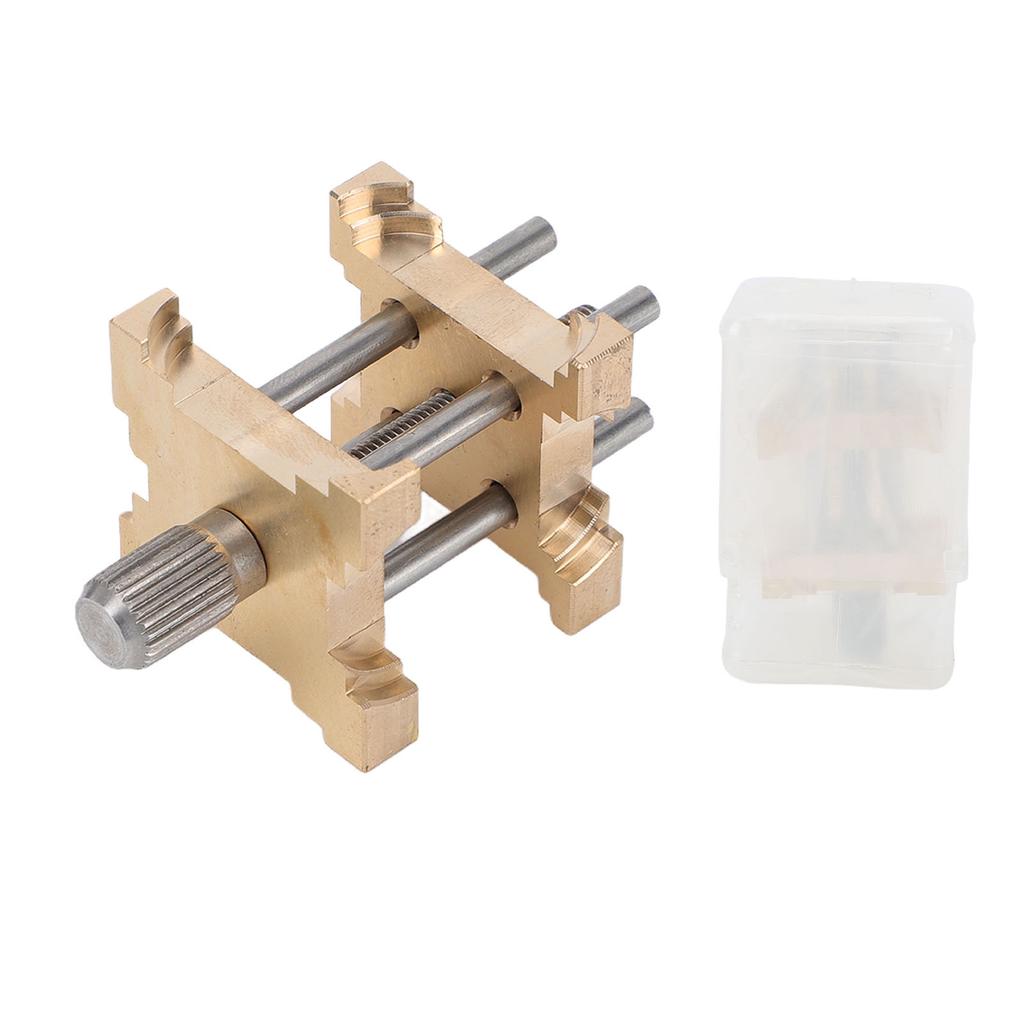 Watch Movement Fixing Bracket Adjustable Watch Movement Case Holder Brass Watch Repair Tool for Watchmakers