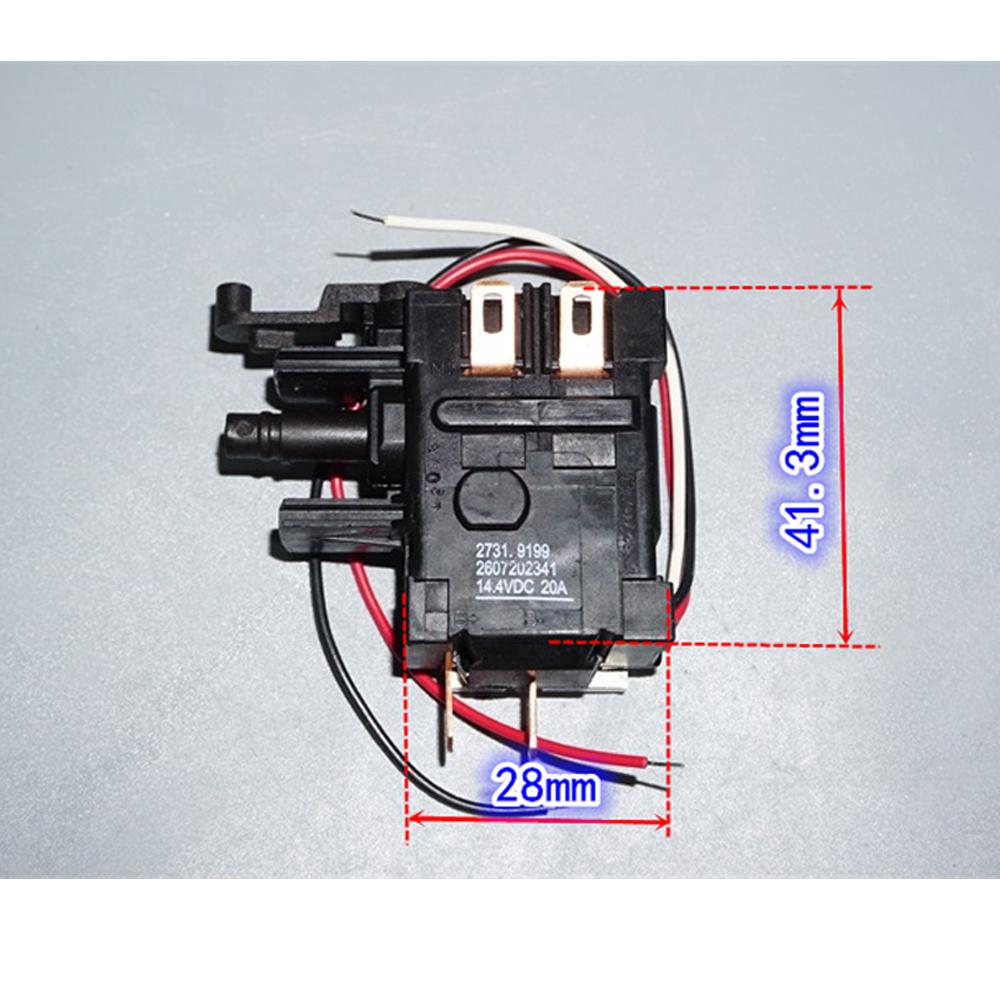 DC Speed Controller 14.8V 20A Power Tool Screwdriver Speed Adjust Switch Support Forward and Reverse DC Speed Control Switch
