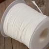 1 Roll 30M Premium Cotton Wicks for Pillar Taper Candles DIY Making Braided Wick Spool Smokeless Curling Wick