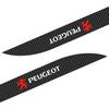 2Pcs Car Door Side Skirt Car Body Decal Fashion Carbon Fiber Stickers For Peugeot 308 408 508 RCZ 208 3008 2008 206 207 406 407 408 206 207 306 307