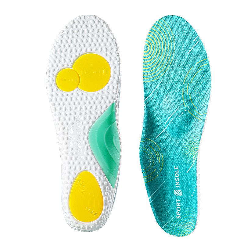 

Popcorn TPU Arch Support Insoles - Soft, Elastic, Breathable, Non-slip, Shock-absorbing for AJ Board Shoes 35-36