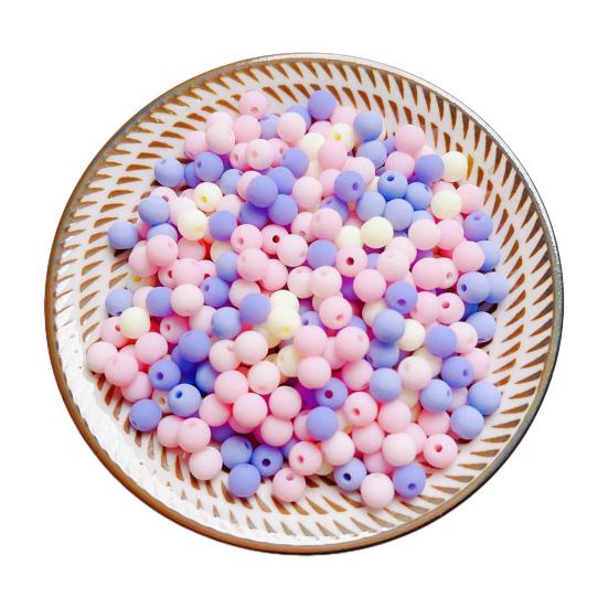 

100Pcs/Bag Scattered Beads Smooth Various Colors Available Diy Bracelets Jewelry Making Beads 100pcs