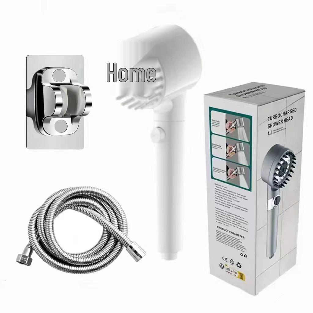 Powerful Shower Head Set with Filter and Spray Booster