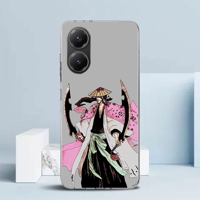 Bleach Kyoraku Shunsui Phone Case For Xiaomi Poco F7 Ultra X5 X6 X7 Pro M7 Redmi 15C 15 13C 13 12C 12 10C 10 10A 9 9C 9A 9T Cove