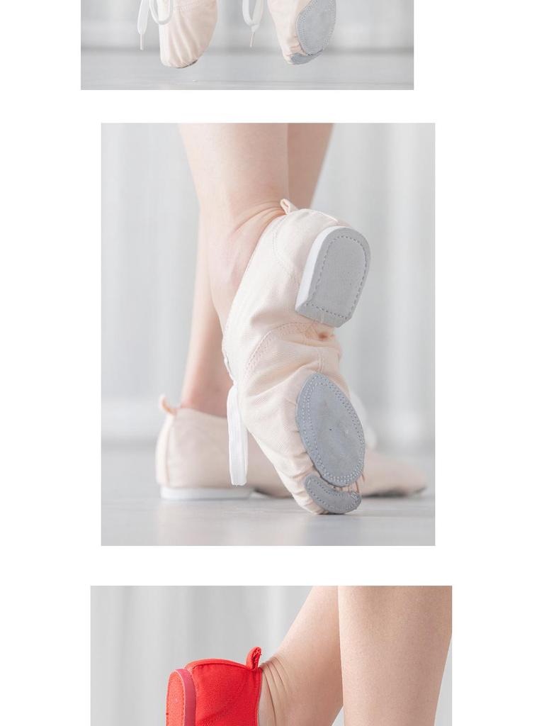 Unisex Canvas Jazz & Ballet Dance Shoes for Kids and Adults