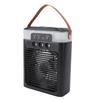 Portable Misting Fan 400ml Water Tank USB Desktop Essential Oil Aromatherapy Air Cooling Fan for Office Bedroom Black