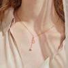 Fairy Gourd Women's Luxury Choker - Stylish Double Gourd Tassel Chain Necklace