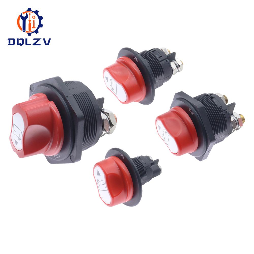 DC 32V Car Battery Switch Disconnecter Power Isolator 50A 100A 200A 300A Cut Off Rally Switch Kit For Car Motorcycle Truck Boat