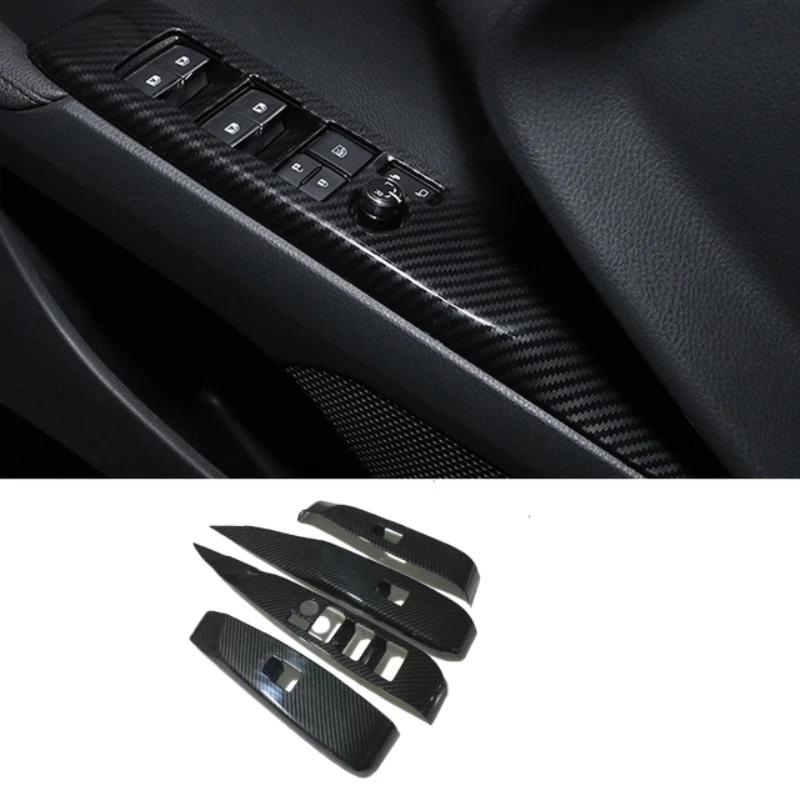 ABS carbonfiber For Toyota Camry 2018- interior accessories window lift switch  gear shift panle air condition vent cover
