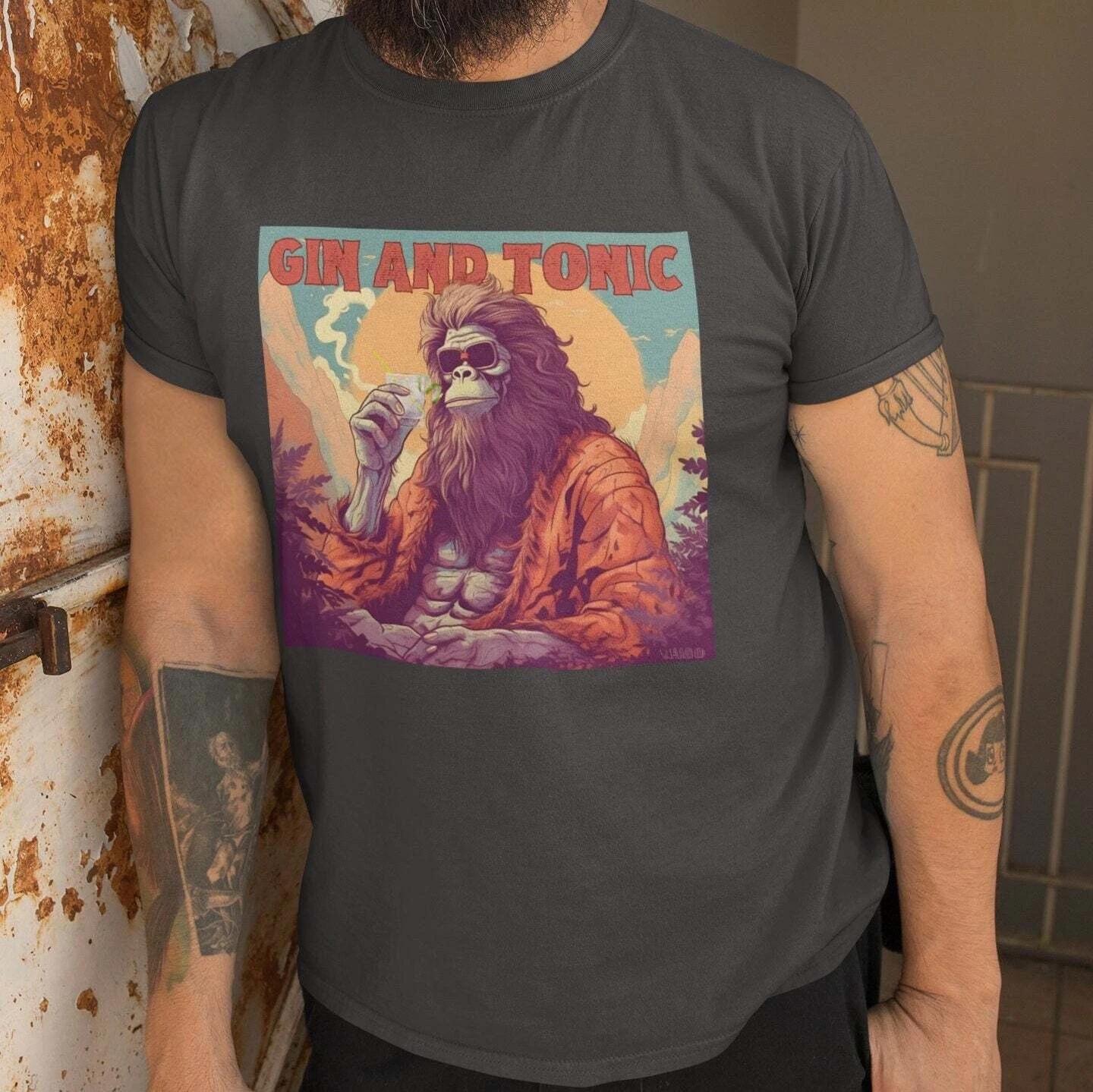 Bigfoot Gin and Tonic Shirt 3XL