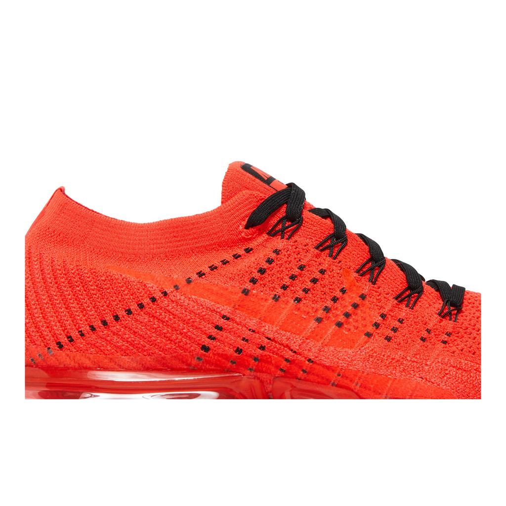 Nike Air VaporMax 'Bright Crimson' (Unisex) Black / Bright Crimson-White Running Shoes AA2241 006