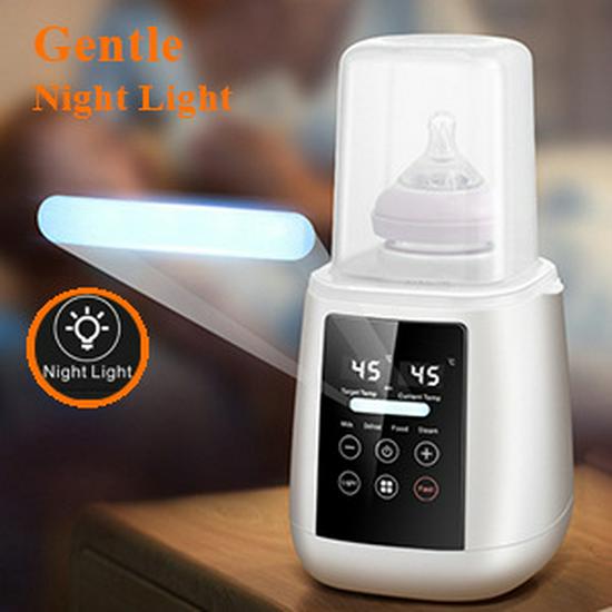 Smart Portable Bottle Warmer & Sterilizer: Home Milk Heater with Timer & Constant Temperature